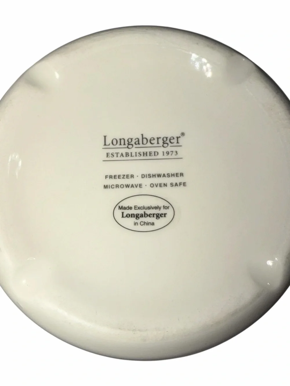 Longaberger Holiday Crock with Lid